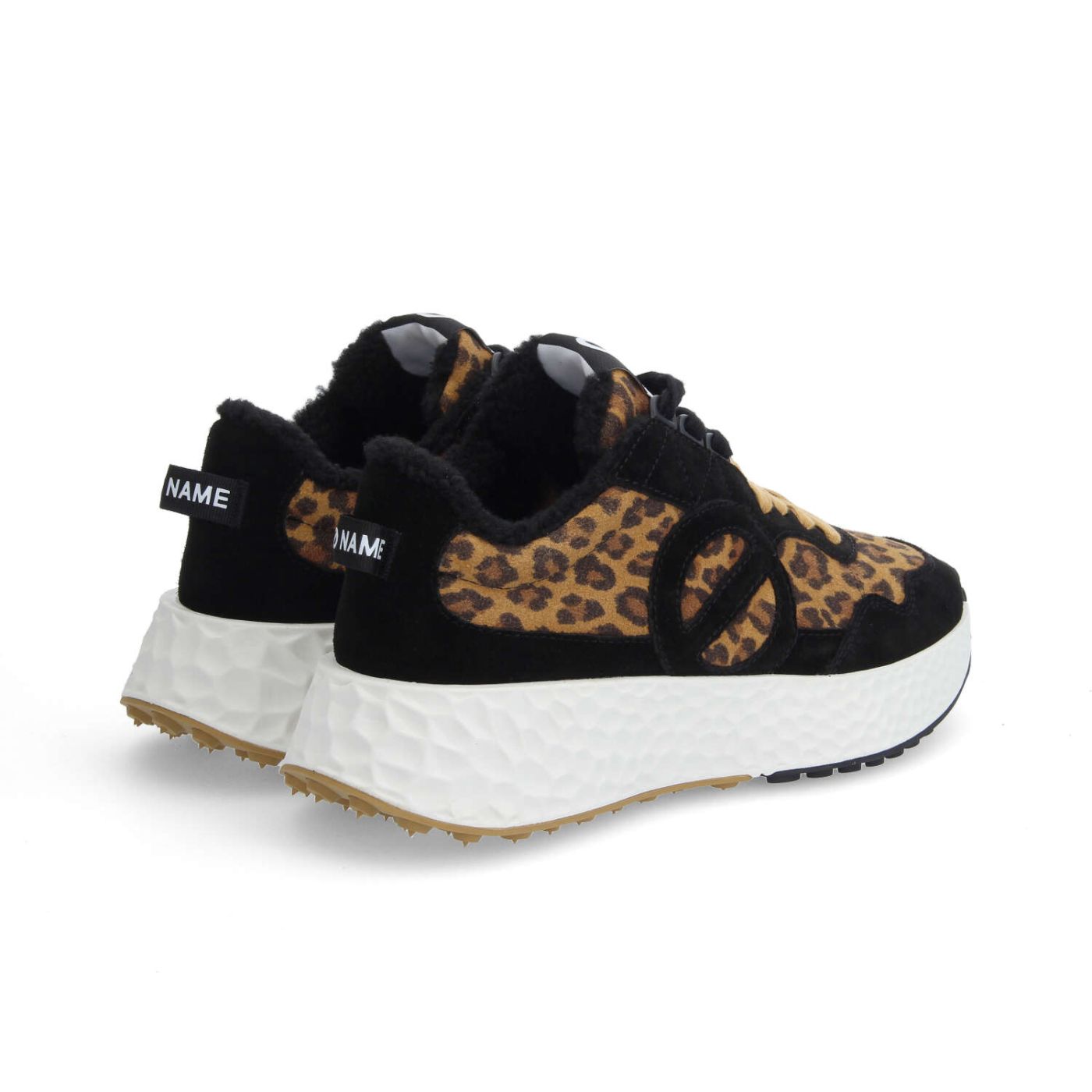 CARTER JOGGER W - SDE/SDE L/CCOON - BLACK/LEOPARD